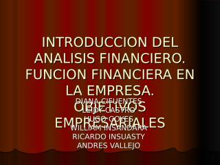 exposicion introduccion del analisis financiero.ppt