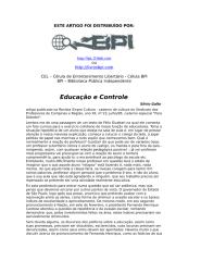 GALLO, Educação e Controle.rtf